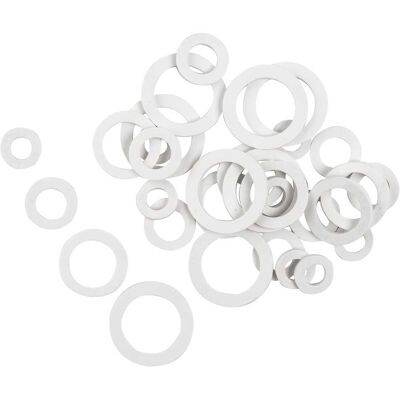 Mavea KIT GUARNIZIONI ACQUA POTABILE IN NBR Ø 3/8''-1/2''-3/4''-1'' 32 pz BIANCHE Mavea KIT GUARNIZIONI ACQUA POTABILE IN NBR Ø 3/8''-1/2''-3/4''-1'' 32 pz BIANCHE