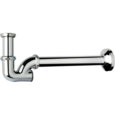 Tea SIFONE FORMA ''U'' IN OTTONE CROMATO 1'' SCARICO Ø 26 mm Tea SIFONE FORMA ''U'' IN OTTONE CROMATO 1'' SCARICO Ø 26 mm