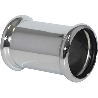 Tea RACCORDO CANOTTO Ø 32x32 mm DOPPIO O-RING CROMO Tea RACCORDO CANOTTO Ø 32x32 mm DOPPIO O-RING CROMO