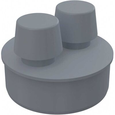 Gabbaplast VALVOLA IMMISSIONE ARIA Ø 110 PP GRIGIO PER COLONNE DI SCARICO Gabbaplast VALVOLA IMMISSIONE ARIA Ø 110 PP GRIGIO PER COLONNE DI SCARICO