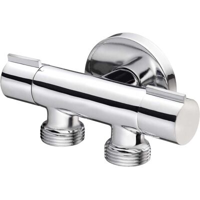 Tecom RUBINETTO LAVATRICE EGO DOPPIO M 1/2'' x M 3/4'' CARTUCCIA CERAMICA Tecom RUBINETTO LAVATRICE EGO DOPPIO M 1/2'' x M 3/4'' CARTUCCIA CERAMICA