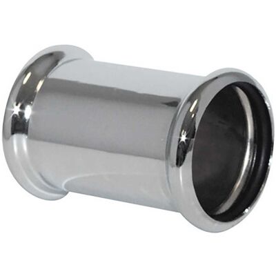Tea RACCORDO CANOTTO Ø26 X 26 mm DOPPIO O-RING CROMO Tea RACCORDO CANOTTO Ø26 X 26 mm DOPPIO O-RING CROMO