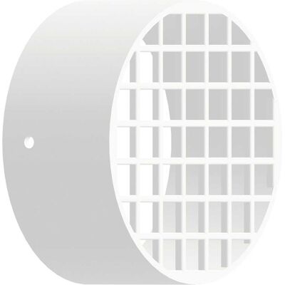Tecnomat 80mm Bianco Griglia Aspirazione Anti-Intrusione - Griglia di Ventilazione Tecnomat 80mm Bianco Griglia Aspirazione Anti-Intrusione - Griglia di Ventilazione