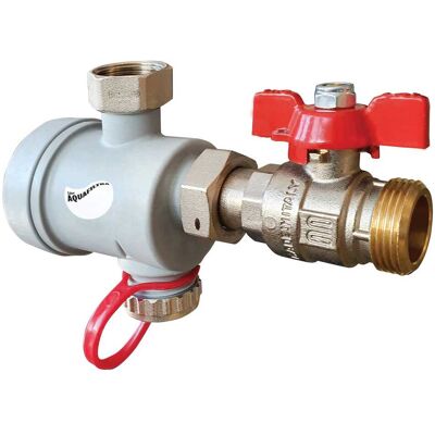 Acquafiltra DEFANGATORE MAGNETICO AQUAFILTRA COMPACT 500 MICRON 3 VIE VALVOLA E BOCCHETTONE 3/4'' Acquafiltra DEFANGATORE MAGNETICO AQUAFILTRA COMPACT 500 MICRON 3 VIE VALVOLA E BOCCHETTONE 3/4''