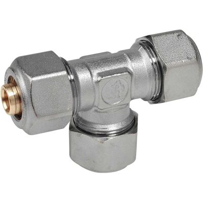 Giacomini RACCORDO STRINGERE MULTISTRATO TEE RIDOTTA Ø 26x20x26 mm MAX 10 bar Giacomini RACCORDO STRINGERE MULTISTRATO TEE RIDOTTA Ø 26x20x26 mm MAX 10 bar