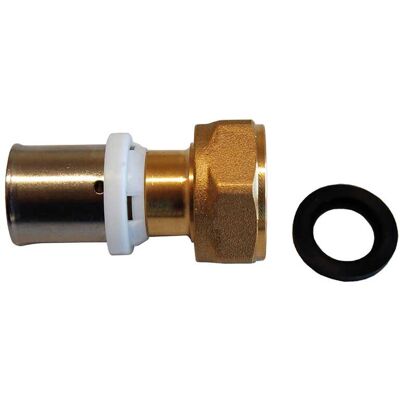 Banninger RACCORDO PRESSFIT CONNETTORE F3/4''x 20 mm PRESSATURA TH-H-U TUBO MULTISTRATO Banninger RACCORDO PRESSFIT CONNETTORE F3/4''x 20 mm PRESSATURA TH-H-U TUBO MULTISTRATO