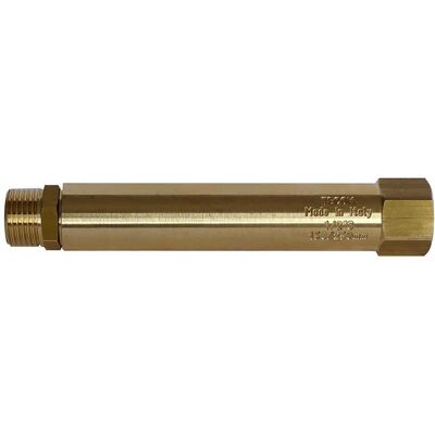 Tecom RACCORDO ESTENSIBILE MF 1/2" DA 150 A 200 mm IN OTTONE GIALLO Tecom RACCORDO ESTENSIBILE MF 1/2" DA 150 A 200 mm IN OTTONE GIALLO