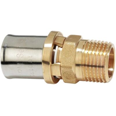 Raccordo maschio filettato Giacomini - Ottone, 32mm, 1'' - Raccordo tubo Raccordo maschio filettato Giacomini - Ottone, 32mm, 1'' - Raccordo tubo