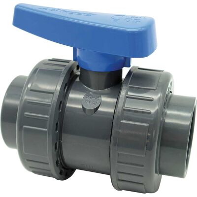 Effast VALVOLA A SFERA BIGHIERA IN PVC Ø 32 mm Effast VALVOLA A SFERA BIGHIERA IN PVC Ø 32 mm