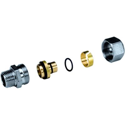 Giacomini RACCORDO STRINGERE MULTISTRATO DRITTO M 3/4'' x Ø 20 mm MAX 10 bar Giacomini RACCORDO STRINGERE MULTISTRATO DRITTO M 3/4'' x Ø 20 mm MAX 10 bar