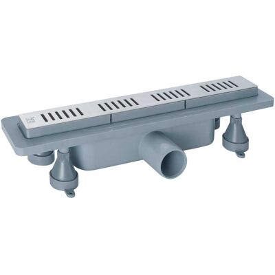 Tea CANALINA DOCCIA FILO PAVIMENTO BASICFLOW FENCE L 400 mm SCARICO Ø 50 mm Tea CANALINA DOCCIA FILO PAVIMENTO BASICFLOW FENCE L 400 mm SCARICO Ø 50 mm