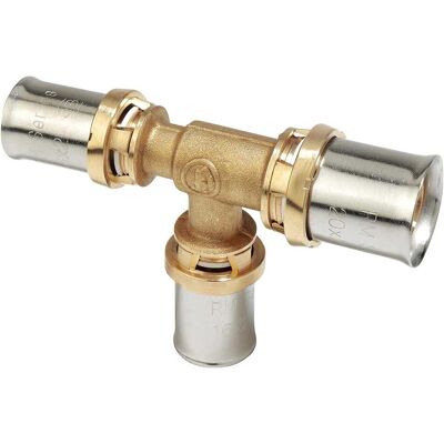 Giacomini RACCORDO PRESS FIT MULTISTRATO TEE RIDOTTA Ø 26x16x26 mm PROFILO PRESSATURA TH-H-U Giacomini RACCORDO PRESS FIT MULTISTRATO TEE RIDOTTA Ø 26x16x26 mm PROFILO PRESSATURA TH-H-U