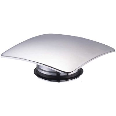 Tecom TAPPO PILETTA CLICK CLACK QUADRO IN OTTONE CROMO Tecom TAPPO PILETTA CLICK CLACK QUADRO IN OTTONE CROMO