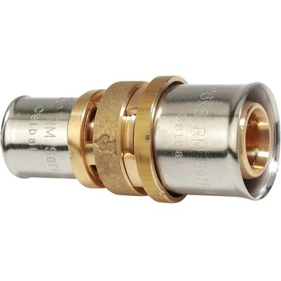 Giacomini RACCORDO PRESS FIT MULTISTRATO MANICOTTO Ø 20x16 mm PROFILO PRESSATURA TH-H-U Giacomini RACCORDO PRESS FIT MULTISTRATO MANICOTTO Ø 20x16 mm PROFILO PRESSATURA TH-H-U