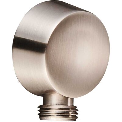 Tecom PRESA ACQUA TONDA ACCIAIO SPAZZOLATO IN OTTONE M1/2" Tecom PRESA ACQUA TONDA ACCIAIO SPAZZOLATO IN OTTONE M1/2"