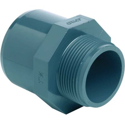 Effast RACCORDO MASCHIO IN PVC 1/2''x20 mm Effast RACCORDO MASCHIO IN PVC 1/2''x20 mm