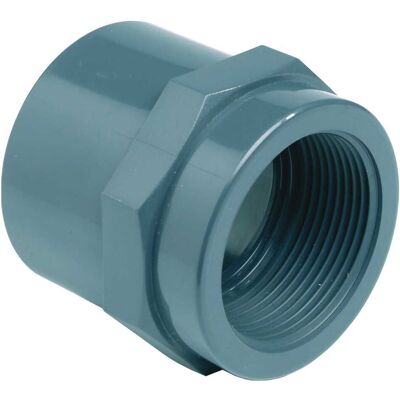 Bricoman Tecnomat Raccordo femmina in PVC - 1''x32 mm - Giunto tubo Bricoman Tecnomat Raccordo femmina in PVC - 1''x32 mm - Giunto tubo