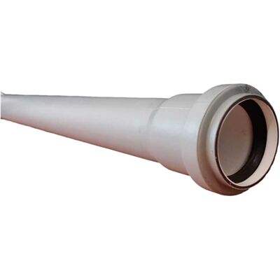 Coes TUBO Ø40 mm 1 BICCHIERE HTEM L500 mm IN PP GRIGIO Coes TUBO Ø40 mm 1 BICCHIERE HTEM L500 mm IN PP GRIGIO