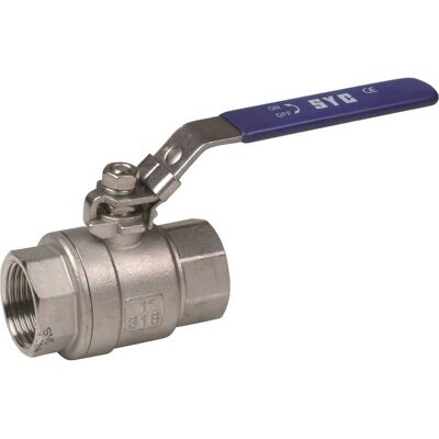 Tecnomat VALVOLA ATUSA A LEVA 1/2 LUCCHETTABILE ACCIAIO INOX AISI 316 Tecnomat VALVOLA ATUSA A LEVA 1/2 LUCCHETTABILE ACCIAIO INOX AISI 316
