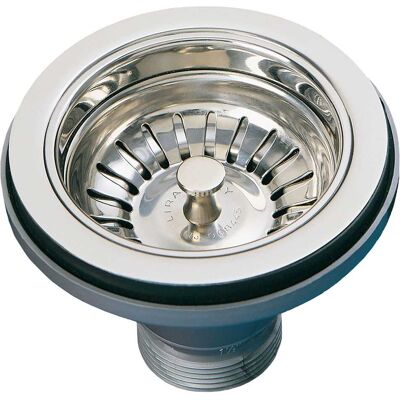 Lira PILETTA BASKET LAVELLO INOX FORO Ø 90 mm Lira PILETTA BASKET LAVELLO INOX FORO Ø 90 mm