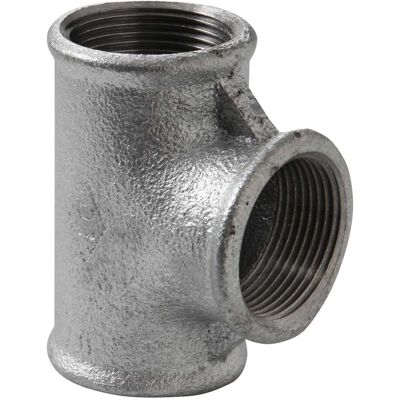 EURACCORDI SPA 130R TEE 90° Zinc - Raccordo in ghisa EURACCORDI SPA 130R TEE 90° Zinc - Raccordo in ghisa