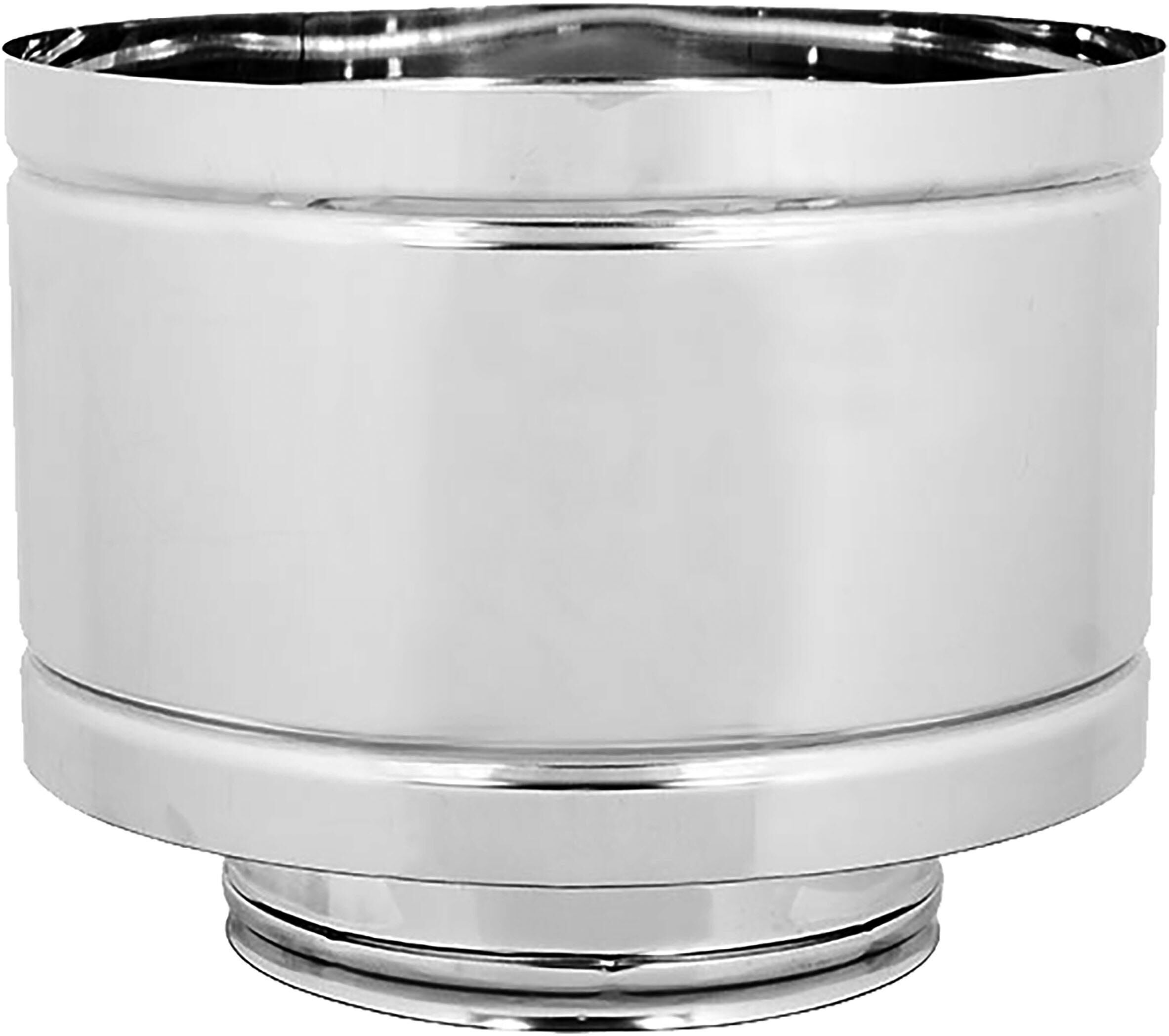 ZINCO Terminale A Botte Inox Doppia Parete Ø 80 Mm ZINCO Terminale A Botte Inox Doppia Parete Ø 80 Mm