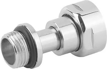 POLETTI Bocchettone Telescopico  A519 Cromo Attacco 3/4'' Per Valvole Radiatori POLETTI Bocchettone Telescopico  A519 Cromo Attacco 3/4'' Per Valvole Radiatori