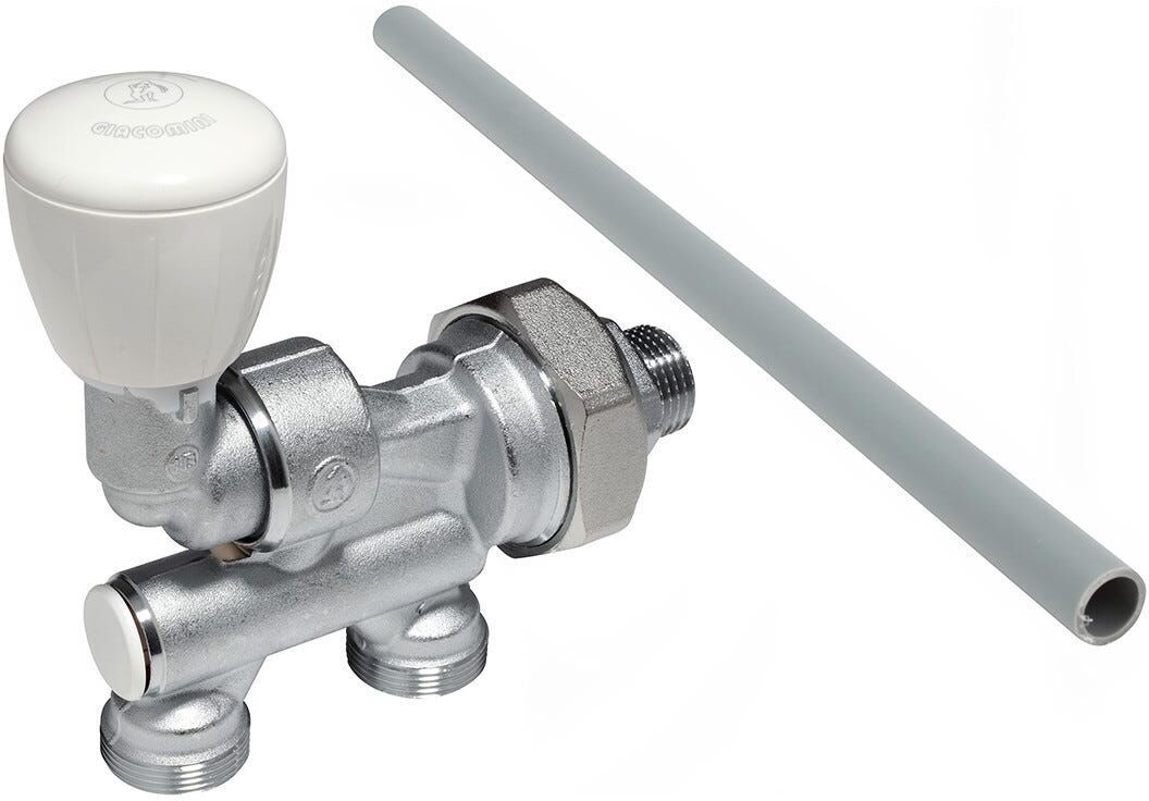 GIACOMINI Kit Valvola Termostatizzabile  3/4'' X 16 Mm Mono - Bitubo E Sonda Ø 12 Mm GIACOMINI Kit Valvola Termostatizzabile  3/4'' X 16 Mm Mono - Bitubo E Sonda Ø 12 Mm