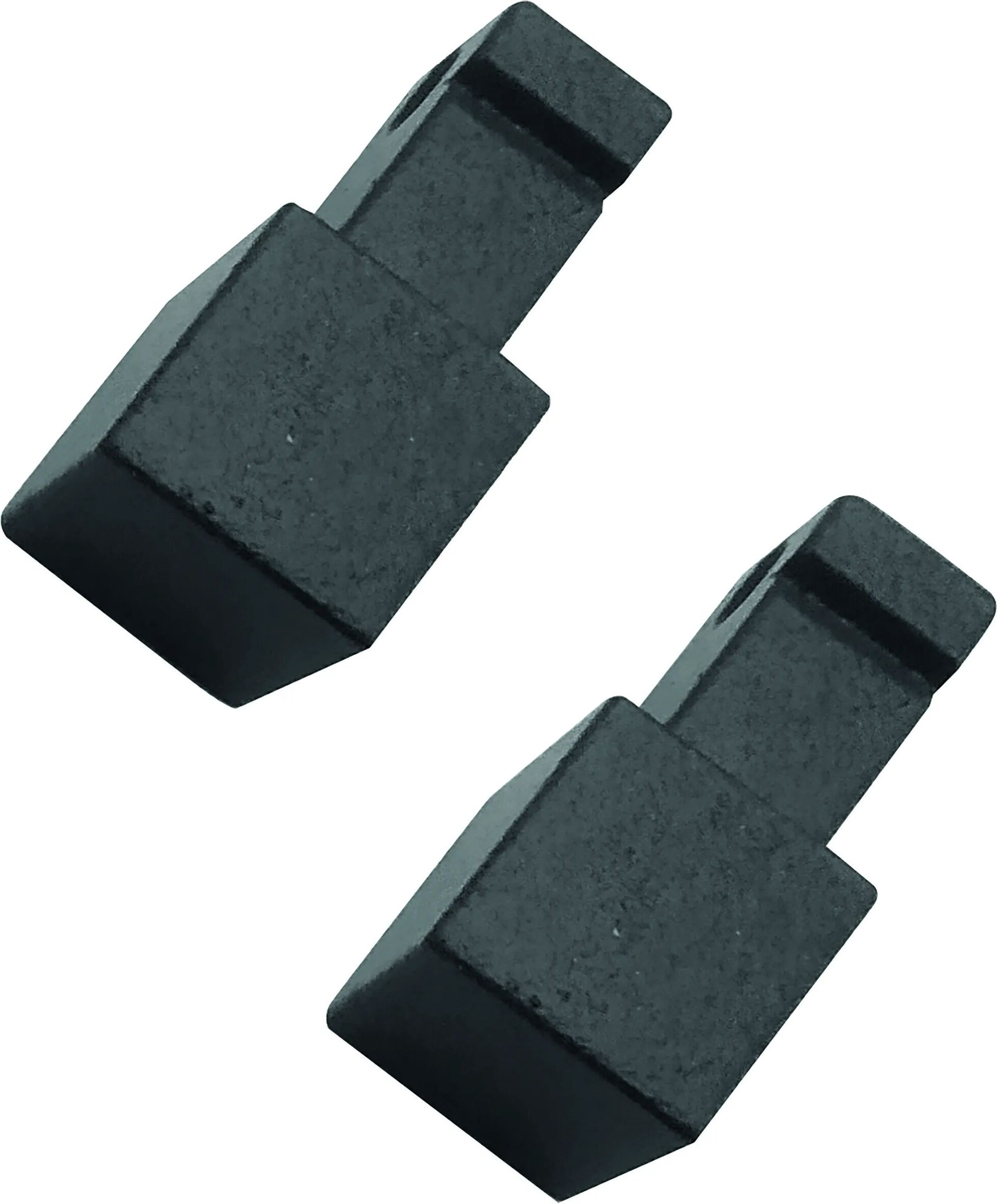 Tappo Squadrato Alluminio Effetto Pietra Fumo Di Londra H 8 Mm 2 Pezzi Tappo Squadrato Alluminio Effetto Pietra Fumo Di Londra H 8 Mm 2 Pezzi