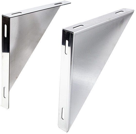 ZINCO Angolari Di Supporto Inox Monparete 304 Ø 80 Mm ZINCO Angolari Di Supporto Inox Monparete 304 Ø 80 Mm