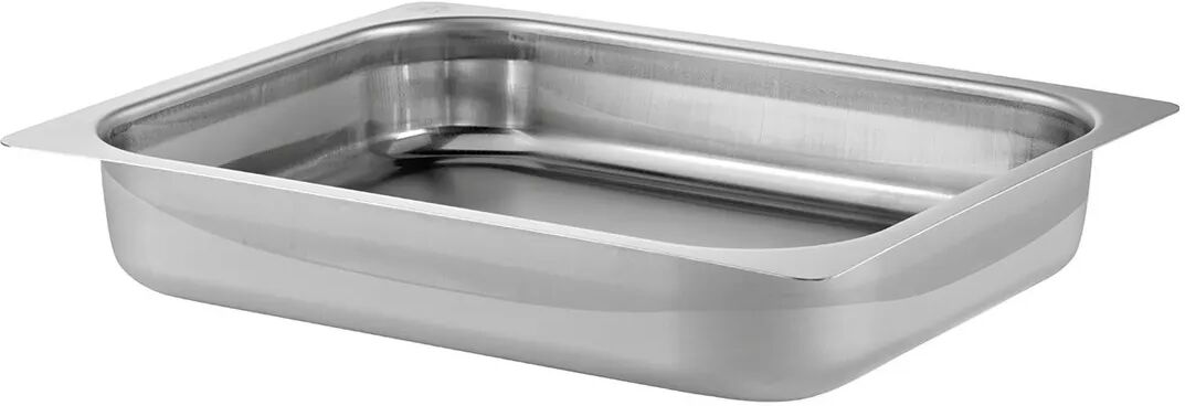 ABERT Bacinella Sovrapponibile 1/2 Alimentare 32,5x15x26,5cm (Lxhxp) 13 L Acciaio Inox 304