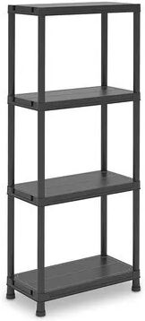 Scaffale Resina Plastmeccanica 4 Ripiani Portata 25 Kg 60x138x30 Cm (Lxhxp) Scaffale Resina Plastmeccanica 4 Ripiani Portata 25 Kg 60x138x30 Cm (Lxhxp)