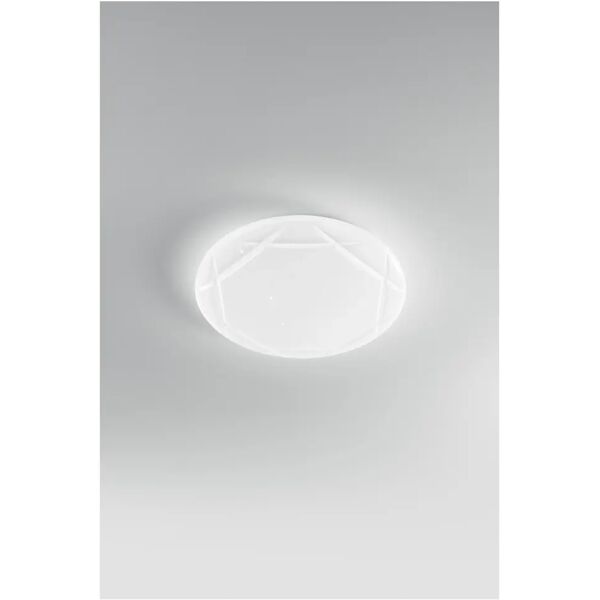 tecnomat plafoniera led elixir 24w 2460lumen cct  luce calda e bianca Ø 40 cm con interruttore