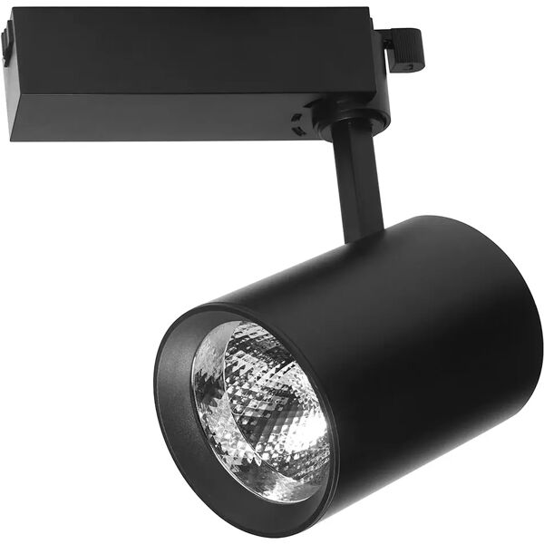 tecnomat faro henry per track nero 20w 4000k luce bianca inclinazione 36°