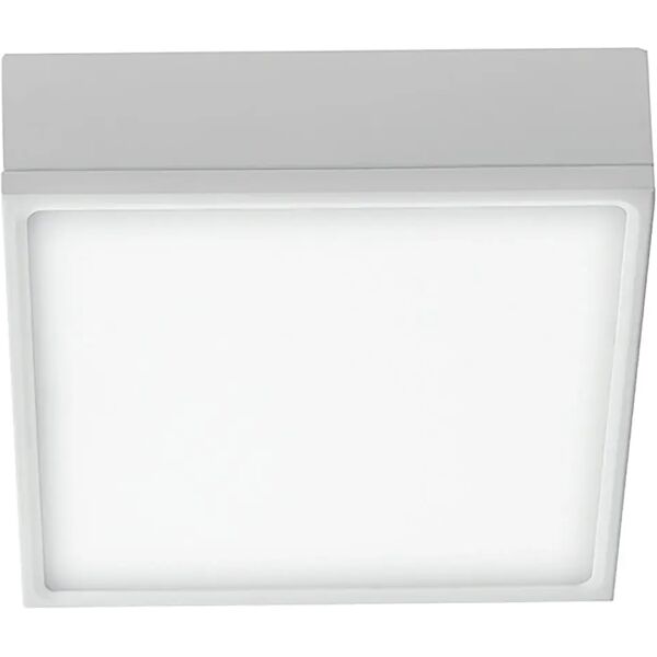 tecnomat plafoniera led klio quadra 22w 4000k 2000 lumen colore bianco