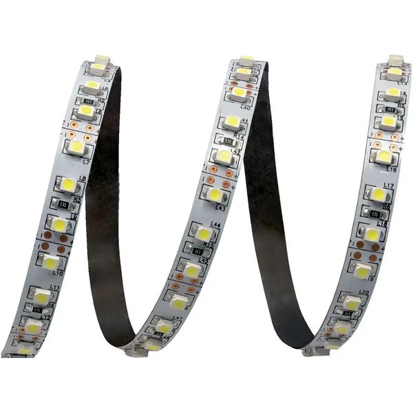 tecnomat strip led tmr da interno 12v lunghezza 5 m 9,6 w/m 900 lumen 4000k luce bianca ip20