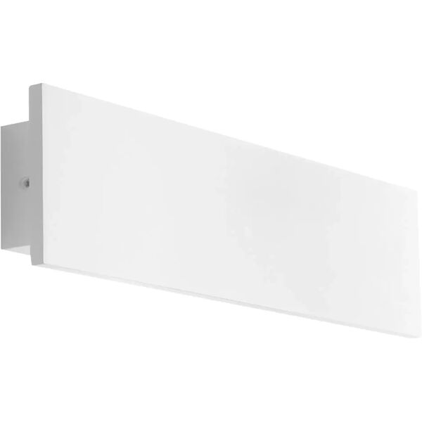 tecnomat applique led ortisei in gesso 2x8w 2200 lumen cct ip44 60x8x4 cm