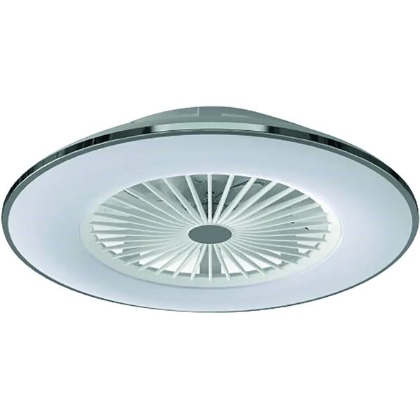 vivida international plafoniera led vivida ciclope 48w con ventilatore fino 2590 lumen con telecomando Ø56x18 cm