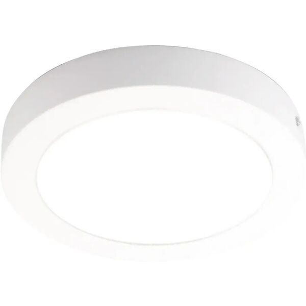 tecnomat plafoniera led vivida sunny 6w fino 355lm cct ø 120x35 mm