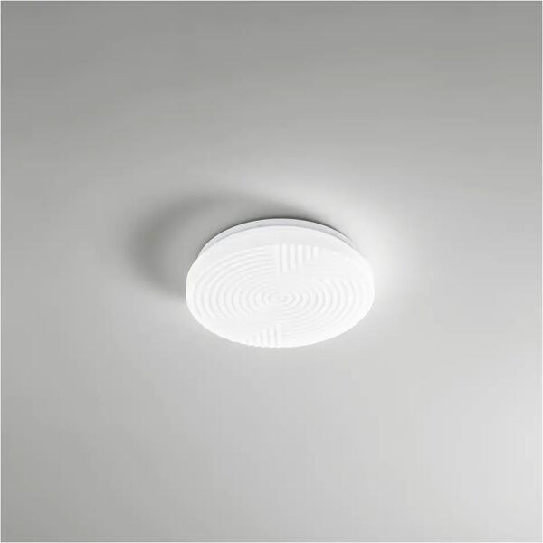 tecnomat plafoniera led stream 18w cct ip44 luce calda e bianca Ø 28 cm con interruttore ip44