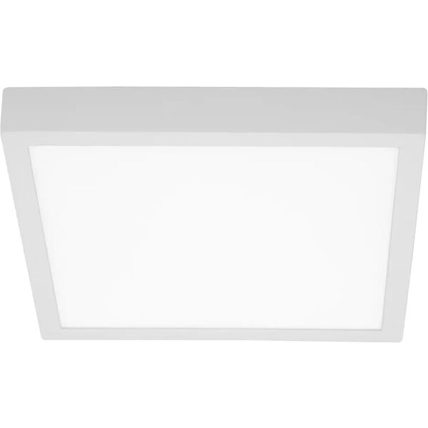 vivida plafoniera led quadra bianca 4000k 24w 90 led 1970 lumen Ø 300 mm altezza 38 mm