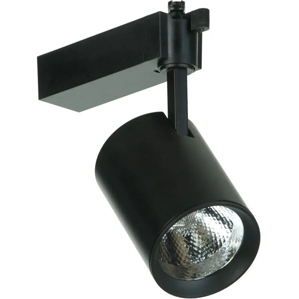 tecnomat faro henry per track nero 10w 4000k luce bianca inclinazione 36°