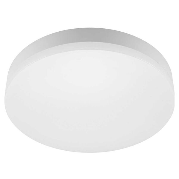 tecnomat plafoniera di emergenza led musa' tonda 24w 2400 lumen 4000k Ø 330x53 mm