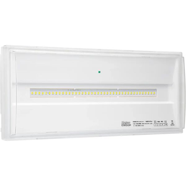 tecnomat lampada di emergenza venere 2,9w 450 lumen 40 led durata 1-3 ore solo emergenza ip42