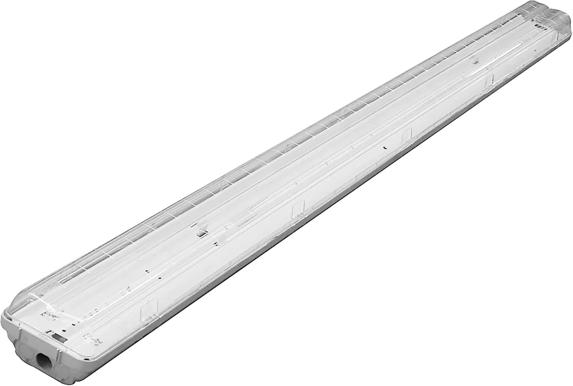 tecnomat plafoniera stagna beghelli con tubi led 2x58 4000k ip65