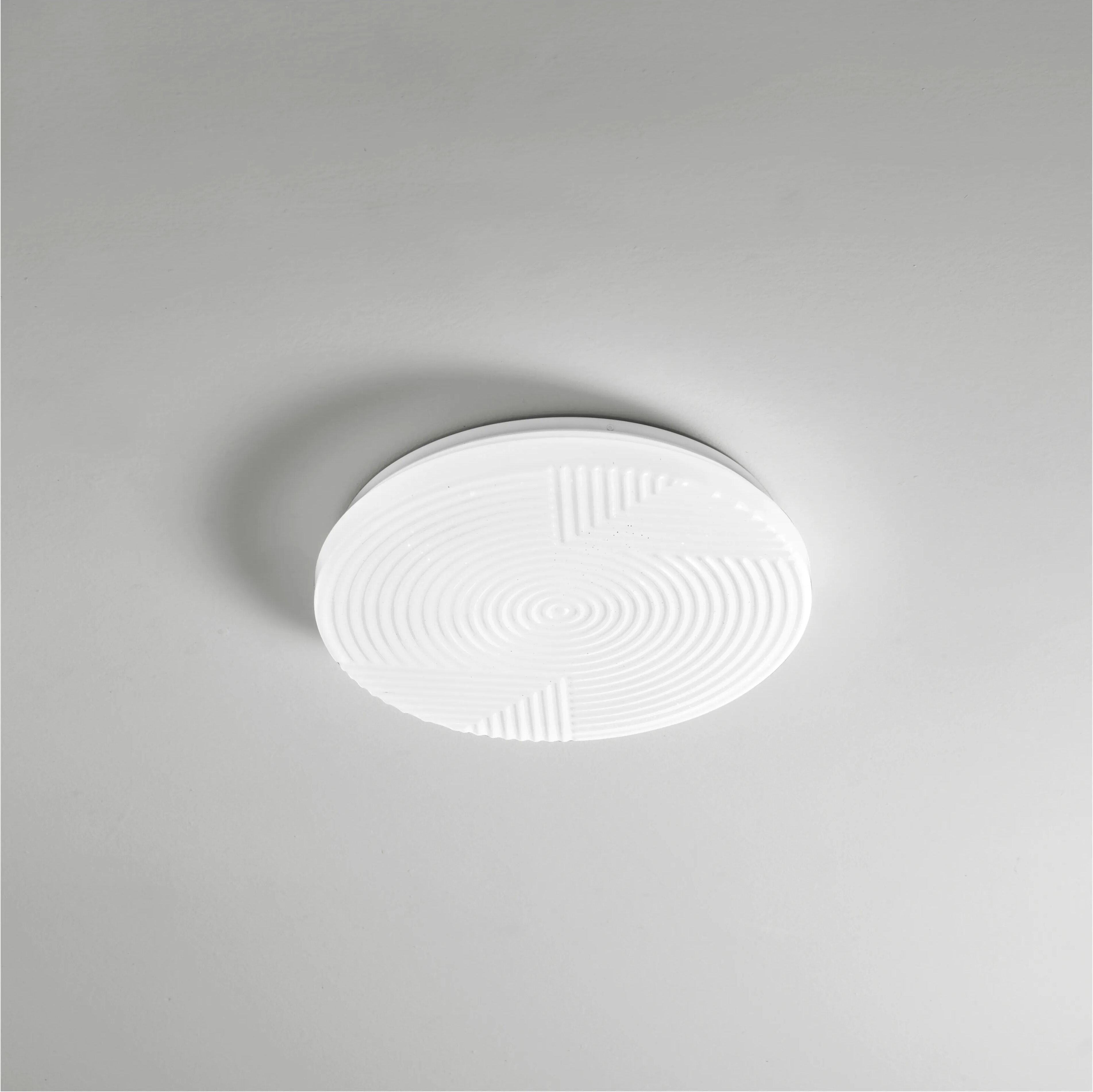 Tecnomat PLAFONIERA LED STREAM 24W CCT IP44 LUCE CALDA E BIANCA Ø 38 cm CON INTERRUTTORE IP44