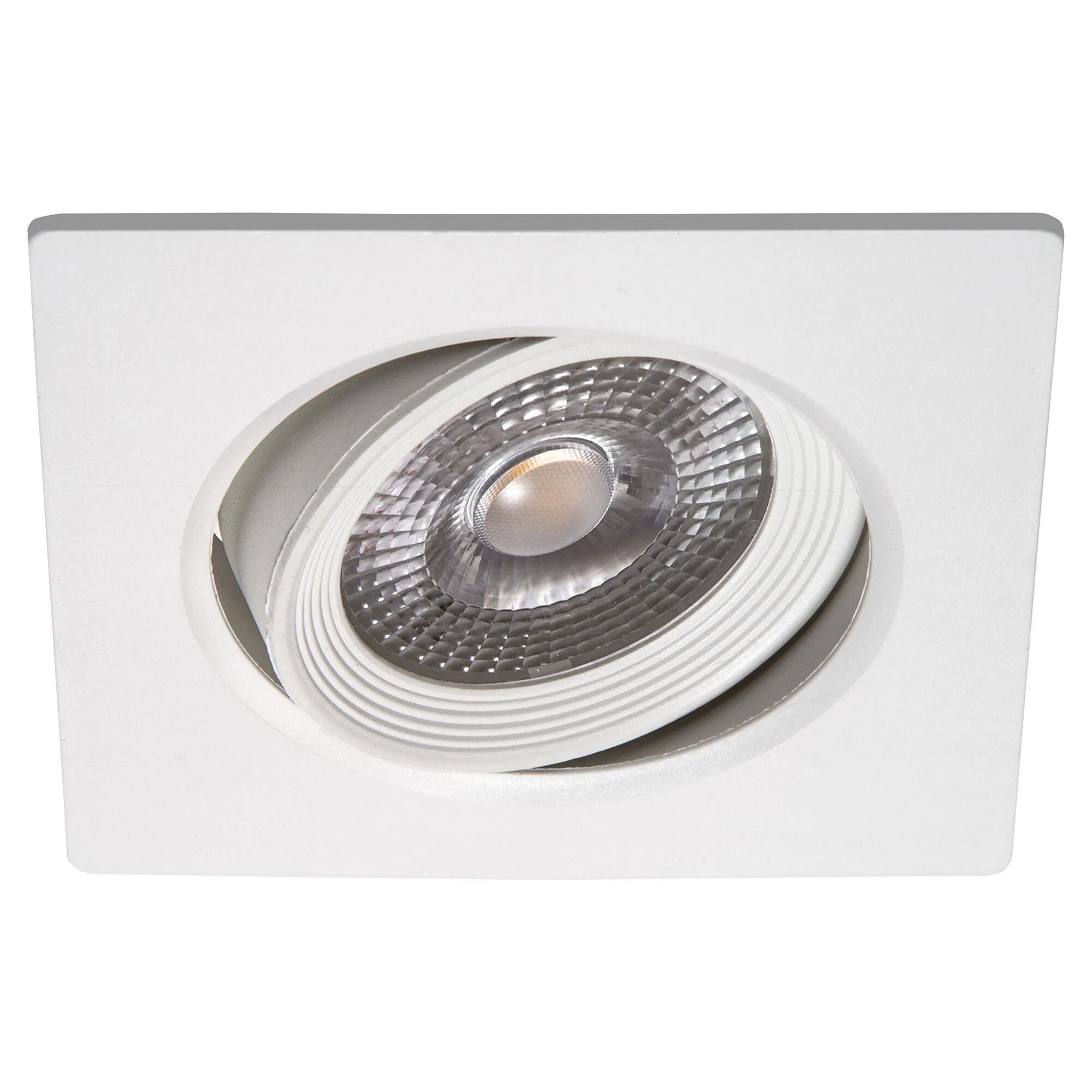 Vivida FARETTO INCASSO 7W QUADRATO PLASTICA BIANCO 4000K  480 lumen Ø73 mm (LxLxA) 90x90x45