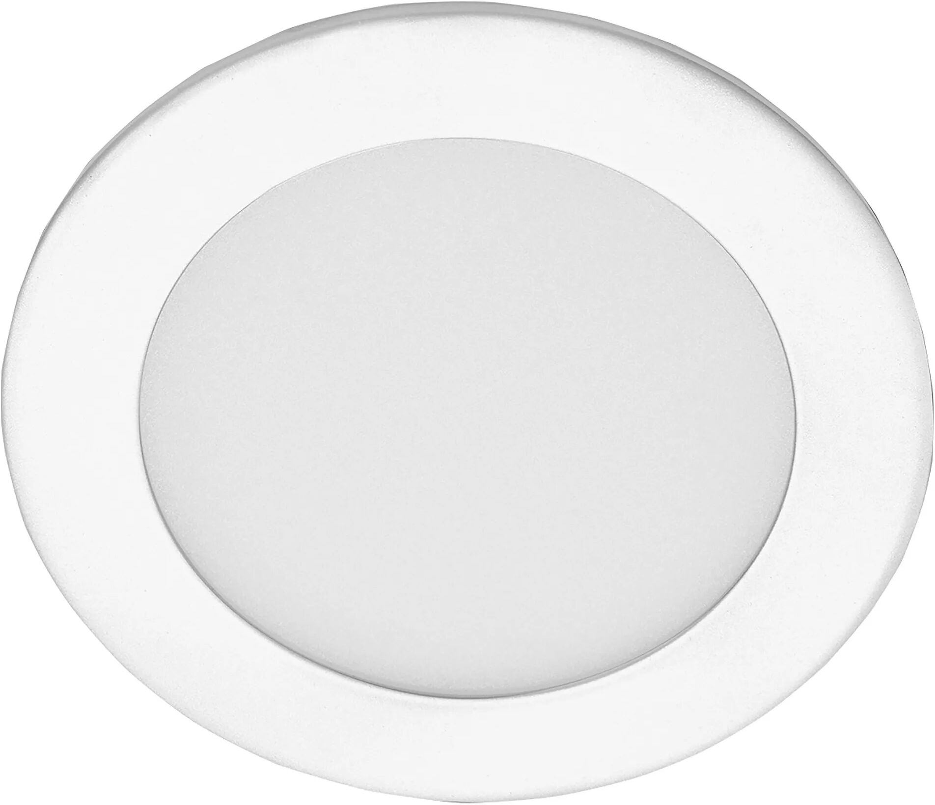 Vivida FARETTO INCASSO  LED 9W TONDO 546 lumen 3000K LUCE CALDA IN ALLUMINIO BIANCO FORO135mm