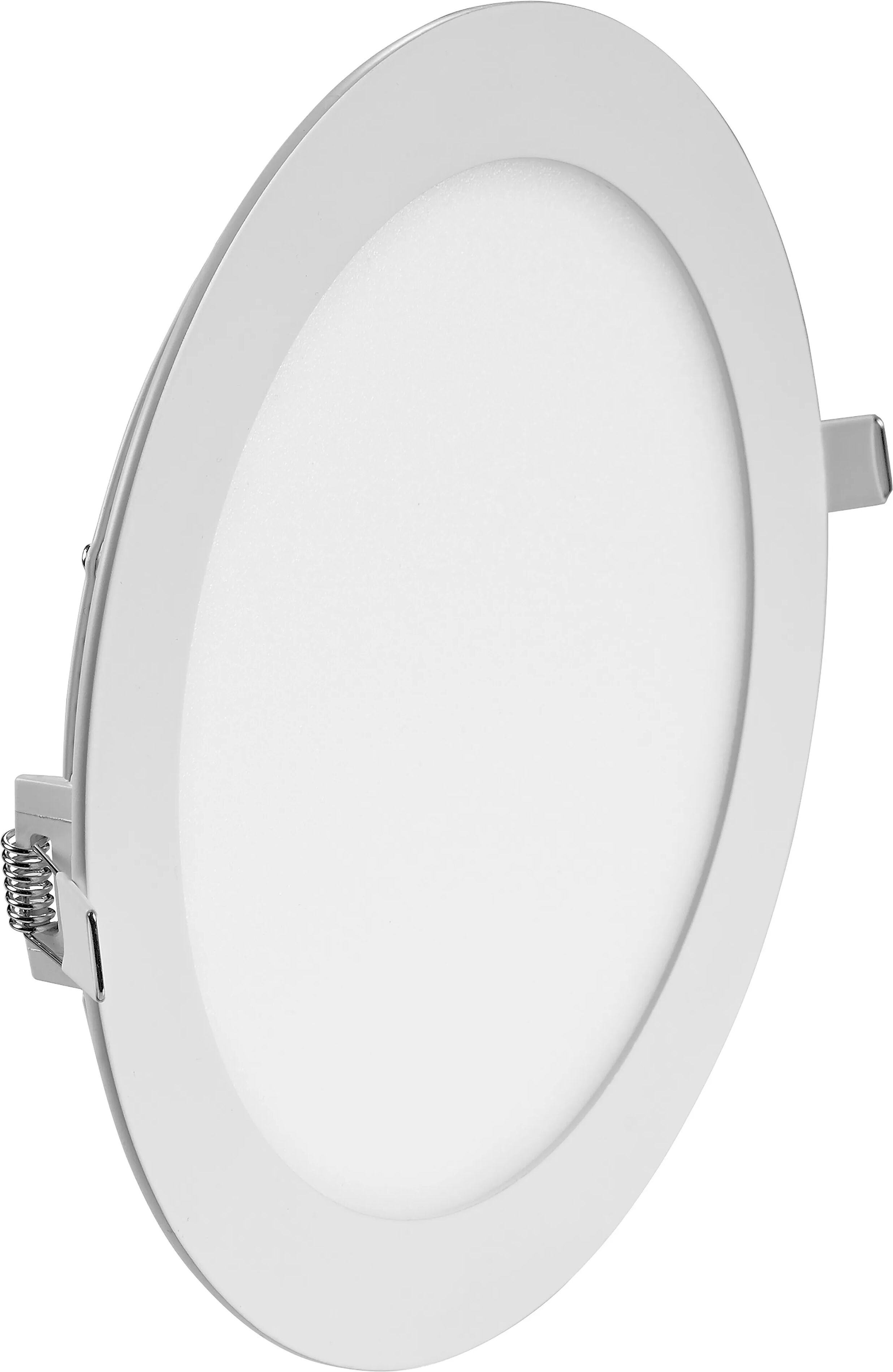 Vivida FARETTO INCASSO  LED 18W TONDO 1536 lumen 3000K LUCE CALDA IN ALLUMINIO BIANCO FORO 205mm