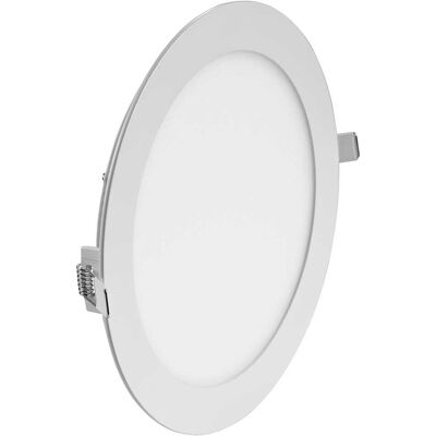 Vivida FARETTO INCASSO LED 18W TONDO 1536 lumen 3000K LUCE CALDA IN ALLUMINIO BIANCO FORO 205mm Vivida FARETTO INCASSO LED 18W TONDO 1536 lumen 3000K LUCE CALDA IN ALLUMINIO BIANCO FORO 205mm